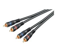 Câble Rca 2 Males A 2 Rca Males 2m Hq 60795