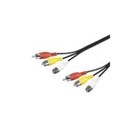 Goobay Câble audio-vidéo RCA 50382 – 3 m mâle/mâle