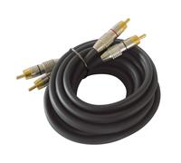 CÂBLE RCA DYNAVOX 0,5 m noir X-6031 High Class 0,5 mètre - 1 LOT