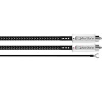 Norstone Câble RCA Jura – 2 x RCA M/M avec masse – 1,5 m