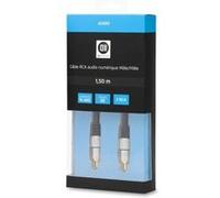 Câble RCA numérique mâle/mâle 1.5M D2 Diffusion G
