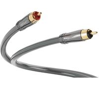 QED Performance Audio 40i Câble audio stéréo RCA pour connecter 2 connecteurs phono à 2 téléphones avec technologie Solid Complementary Conductor™ et connecteurs RCA Anamate™ 3 m Noir