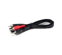 Câble RCA/pour câble Audio 1,5 m avec Jack Mâle Stéréo vers 2 x RCA