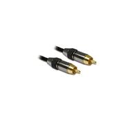 Câble RCA / RCA 419201 1,5m Noir