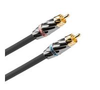 Câble RCA stéréo - MONSTER - 400i - 1,5m - Ultra High Performance - Connecteurs Turbine 12 sections