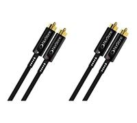 Câble RCA stéréo NORSTONE Arran - 150 cm - Cuivre OFC haute flexibilité