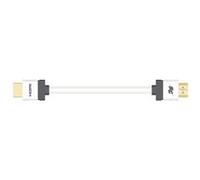 Câble HDMI Cable plat Blanc 1 mètre