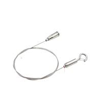 Câble réglable pour tableaux Nouveau Câble métallique en acier inoxydable réglable avec verrouillage, corde suspendue à fixation rétractable(D 0.5M)