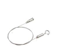 Câble réglable pour tableaux Nouveau Câble métallique en acier inoxydable réglable avec verrouillage, corde suspendue à fixation rétractable(D 1M)