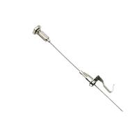 Câble réglable pour tableaux Rail de guidage en forme U, 2 pièces, corde suspension fil d'acier, boucle à crochet rétractable, cadre Photo, accessoires lanière(Type 2,3M X2PCS)