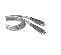 Câble renforcé C/C 1.2m 3A Gris