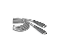 Force Case Câble renforcé USB-C vers USB-C FPCBLCC2MRG 2 m 3 A Gris