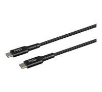 CABLE RENFORCÉ DUPONT KEVLAR® POWER DELIVERY USB-C VERS TYPE-C 1,5M - GARANTIE A VIE - JAYM®
