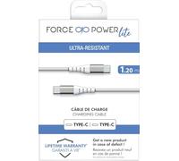 Bigben Connected Câble USB-C Force Power Lite 24 broches USB-C vers USB-C 1,2 m