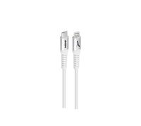 Cable Renforce Usb Type-C Vers Lightning Mfi Apple- Blanc