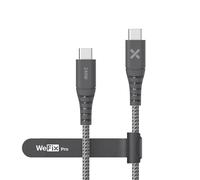 CÂBLE RENFORCÉ WEFIX PRO USB C VERS USB C 240 W 1 M GRIS