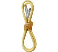 Câble renforcé Yello koko Biggy USB C vers USB C 15 cm Jaune