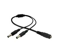 Câble répartiteur d ' Alimentation 1 à 2/3 / 4/5 / 6/8 Voies, Cordon d ' Extension Femelle mâle pour Plusieurs caméras de sécurité, Cordon de connecteur Adaptateur Facile à Installer