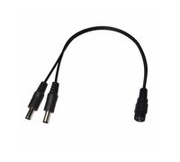Câble répartiteur d'alimentation CC 5,5 x 2,1 mm pour connecter deux appareils pour la maison ou le bureau