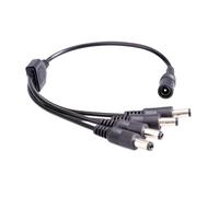 Câble Répartiteur d'alimentation DC5.5x2.1mm Connectez Facilement Vos Appareils Cordon d'alimentation Femelle À Mâle Cordon Principal 22/0.12ASx2C