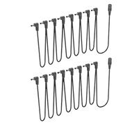 Câble répartiteur de puissance pour pédales de guitare à sorties multiples pour 2/3/4/5/6/8/10 voies - Configurations propres - Alimentation de pédale de guitare