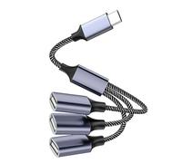 Câble répartiteur USB Compact, 480Mbps, Haute Vitesse, pour Ordinateur Portable, appareils de Type C, USB a a et C Link