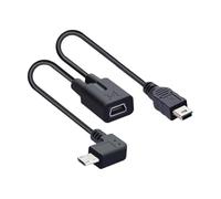 Câble répartiteur USB femelle en PVC, cordon en Y compact pour contrôleurs, lecteurs portables, configuration de voyage, utilisation de stockage, câble répartiteur USB femelle, contrôleur de cordon en