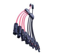 Câble répartiteur Y de panneau solaire à haute conductivité, connecteur de branchement 10 AWG Y pour une meilleure distribution d'énergie pour une connexion facile