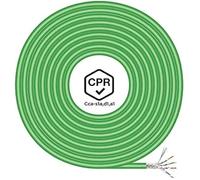 Câble réseau AISENS A146-0667 Cat.7 600 MHz S/FTP AWG23, vert, 305m