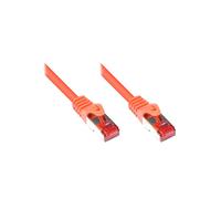 Câble Réseau Alcasa RJ-45 M/M 0.15m Cat6 S/FTP Orange - Connecteurs Plaqué Or, LSZH, 250 MHz, AWG 28/7 - Réf. 8060-002O