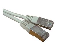 Câble réseau blindé ADSL 2.0m Cat.5e gris