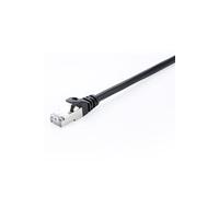 câble réseau blindé cat6 stp 05m noir noir