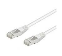 Câble réseau CAT 5-1500 FTP - Wentronic - 15m - Blanc - 4x2xAWG 26/7 CCA