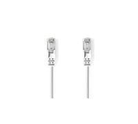 Câble réseau cat 5e sf/utp rj45 mâle - rj45 mâle 0,5 m blanc