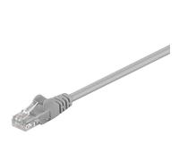 Câble réseau CAT 5e, U/UTP, gris, 0.25m