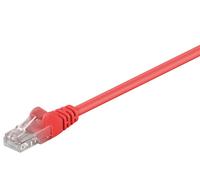 Câble réseau CAT 5e, U/UTP, rouge, 20m