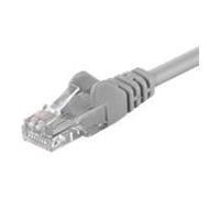 goobay - Câble réseau - RJ-45 (M) pour RJ-45 (M) - 15 m - UTP - CAT 5e - moulé - gris