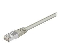 Câble réseau CAT 5e - WENTRONIC 50127 - 1m - Gris - Paire torsadée écrantée (FTP) - Connecteurs RJ-45 mâles
