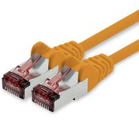 Câble réseau Cat.6 10m orange-1 x câble Ethernet Lankabel Cat6 Câble réseau Lan Sftp Pimf patch cable 1000 Mbit s