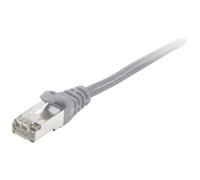 Câble réseau CAT 6 S/FTP Equip - 0.50 m - RJ45 - Contacts dorés - Gris