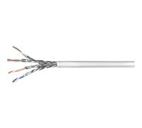 Câble réseau CAT 6 S/FTP Goobay 93954 4 x 2 x 0.12 mm² gris 100 m