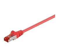 Câble réseau CAT 6 Wentronic 95477 - 1m - Rouge - SFTP, PiMF