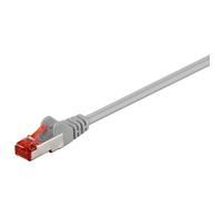 Câble réseau CAT 6 Wentronic - SSTP PIMF - 15m - Gris