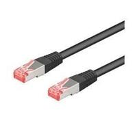 Câble réseau CAT 6A-300 - WENTRONIC - 3m - SSTP PIMF - Connecteur RJ-45 - Noir