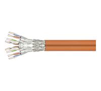 Câble réseau CAT 7a S/FTP Goobay 91891 4 x 2 x 0.25 mm² orange 100 m