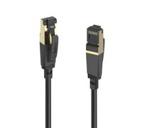 Hama 00202002 RJ45 Câble réseau, câble patch CAT 8 S/FTP 3 m noir 1 pc(s)