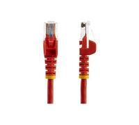 StarTech Câble réseau Cat5e UTP 45PAT2MRD – Patch RJ45 M/M anti-accroc 2 m Rouge