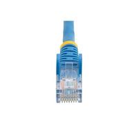StarTech.com Câble réseau Cat5e UTP sans crochet de 3 m - Cordon Ethernet RJ45 anti-accroc - Câble patch - M/M - Bleu - Cordon de raccordement - RJ-45 (M) pour RJ-45 (M) - 3 m - UTP - CAT 5e - moulé, 