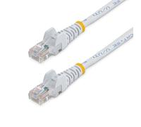 Startech.com câble réseau cat5e utp sans crochet - 5 m blanc - cordon