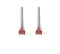Nedis Câble réseau Cat6 CCGL85220GY150 - SF/UTP RJ45 15 m PVC rond Gris